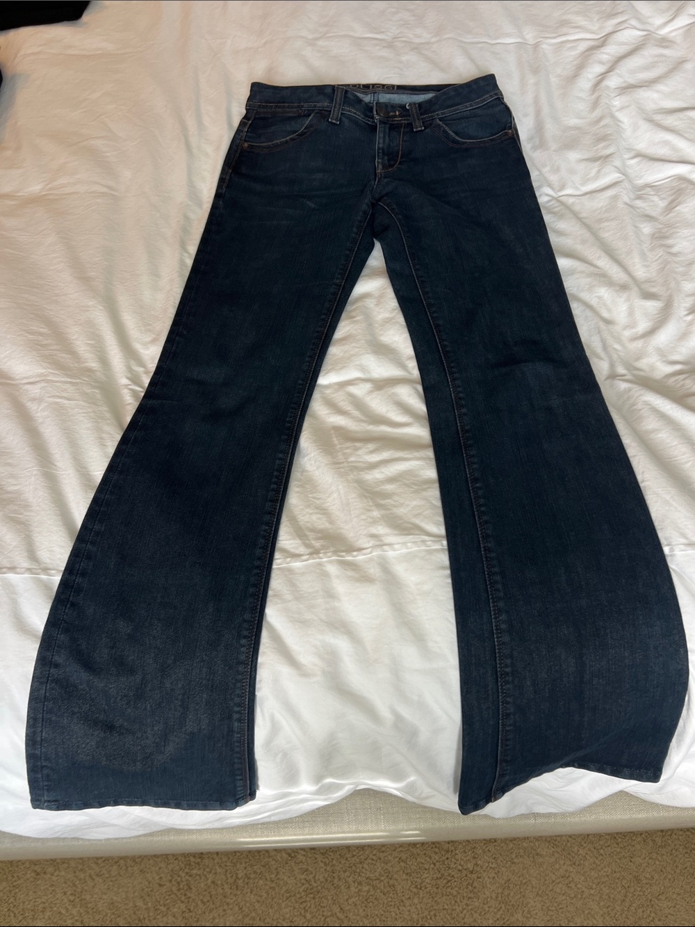 DL1961 Dark Blue Women's Flared Jeans (Jennifer Style)